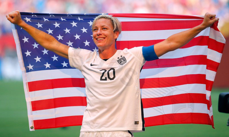 Abby Wambach – Best female american football player