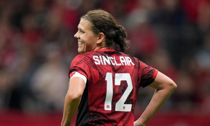 Christine Sinclair – Talented female soccer striker