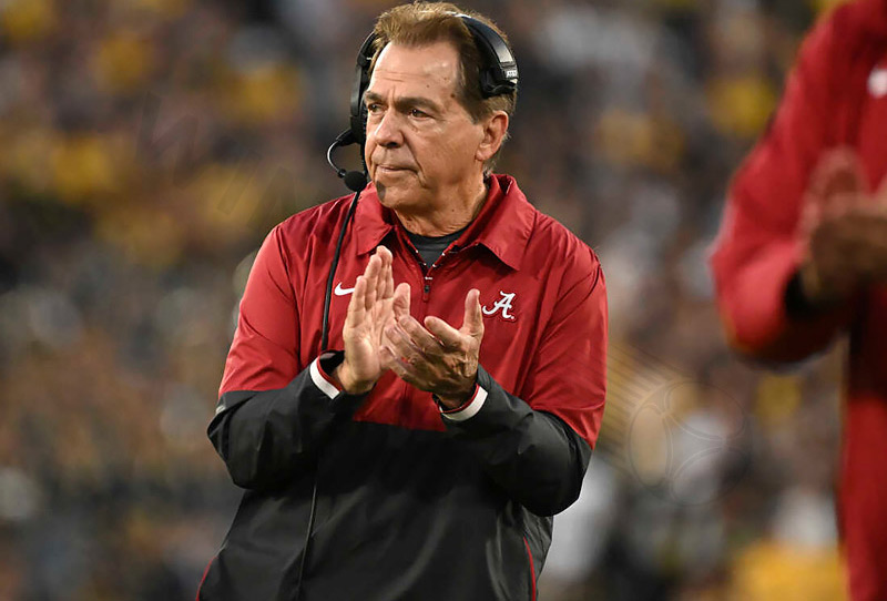 Nick Saban owns the biggest salary on this list