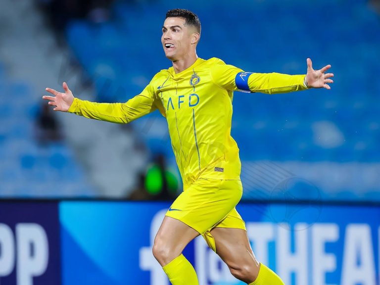 It’s 39 years old, but Cristiano Ronaldo still finishes impressively