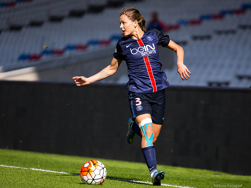 Plays as a defender and is loved by many fans – Laure Boulleau