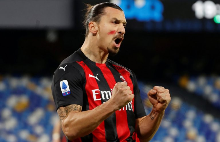 Saint “Zlatan Ibrahimovic” of Sweden and AC Milan