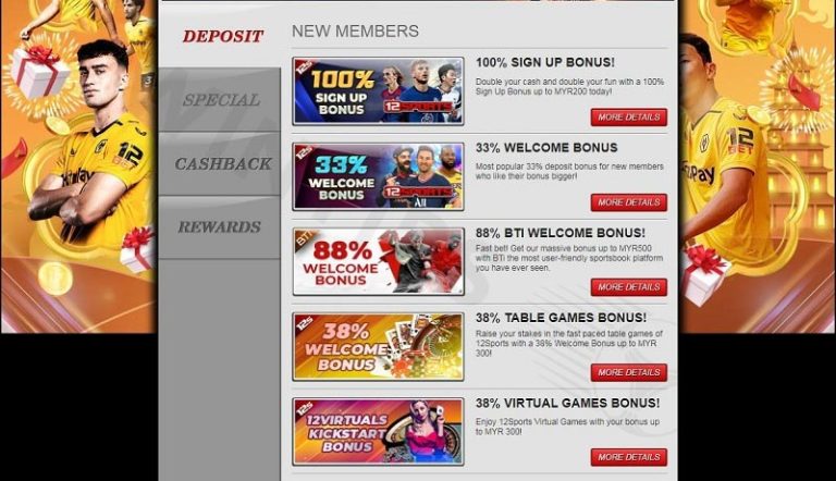 88% bonus promotion at BTI Sports