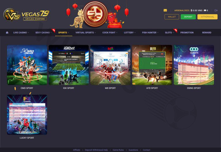 Vegas Casino offers many attractive betting games