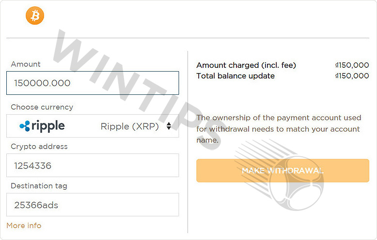 Crypto Withdrawals