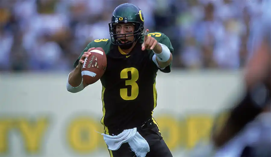 Joey Harrington, Oregon quarterback leader
