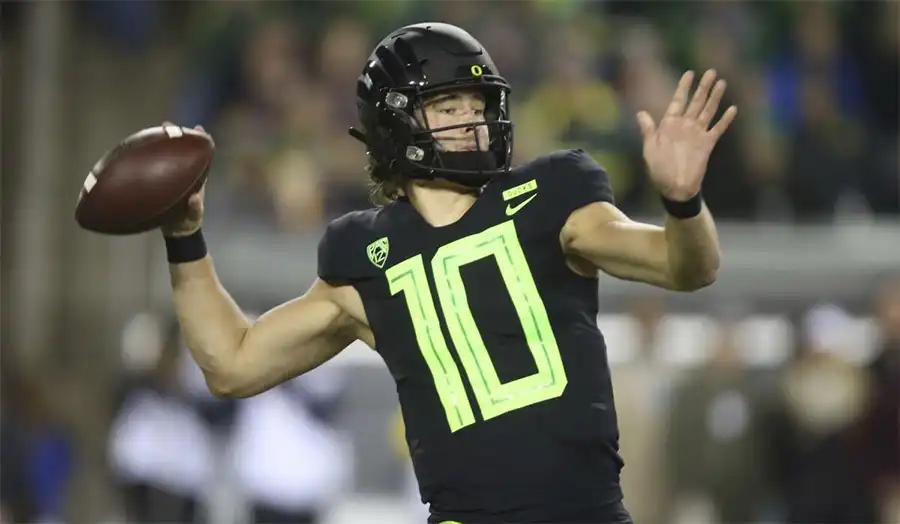 Justin Herbert, Oregon’s Rose Bowl hero