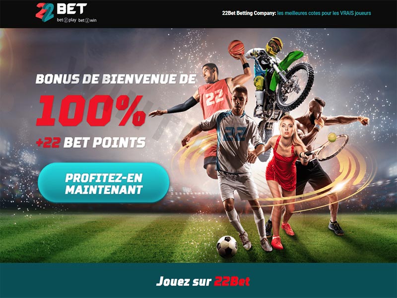 Reputable bookmakers 2024 - 22Bet