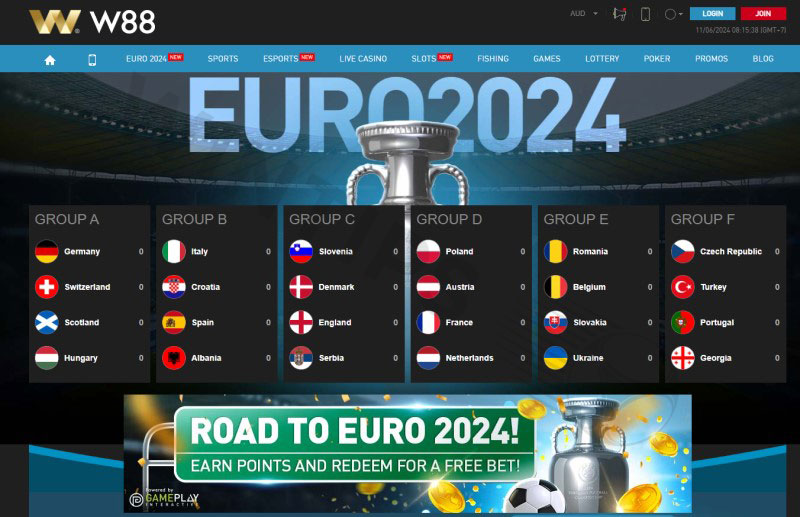 W88 - Best Euro betting sites