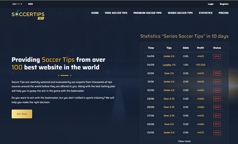  Soccertips.net - The most prestigious European football tips 