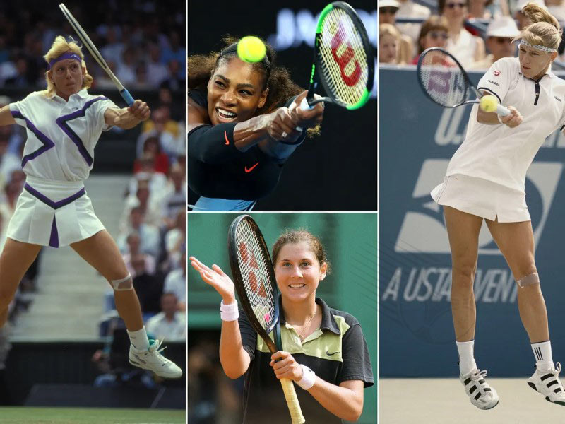 Top 10 female tennis players of all time