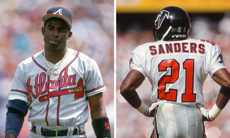 Deion Sanders stands out as one of the top players on defense