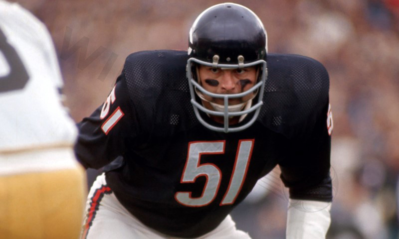 Dick Butkus is one of the ferocious defensive players in the NFL