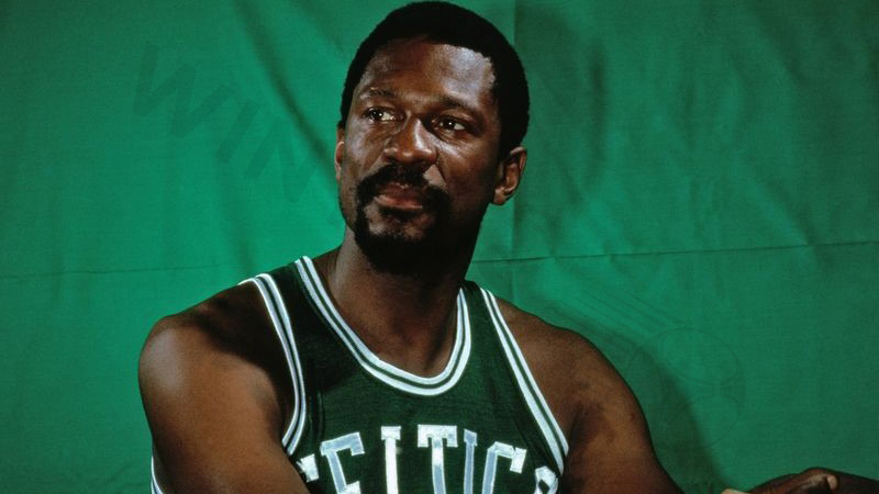 Bill Russell won 11 NBA titles over the course of 13 seasons