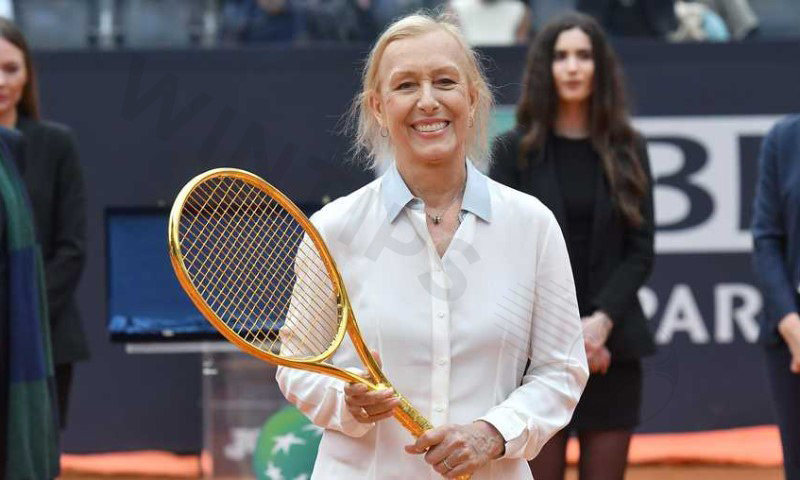 Martina Navratilova - American professional tennis player