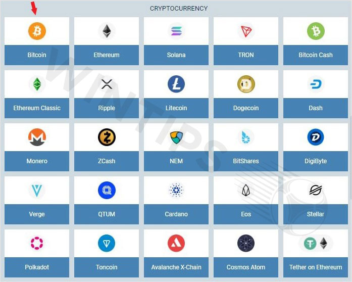 Deposit 1XBET with CRYPTOCURRENCY