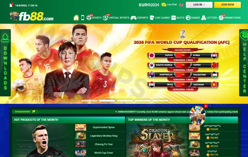 FB88 – The best international betting website