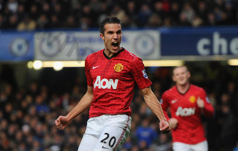 Before Dalot, United's best number 20 was Robin van Persie