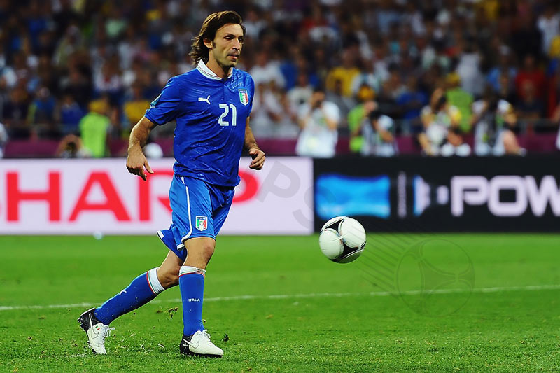 Referring to the number 21 in football, there must be Andrea Pirlo