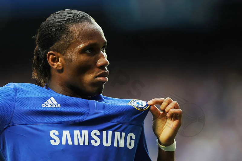 Chelsea and Ivory Coast’s top striker Didier Drogba