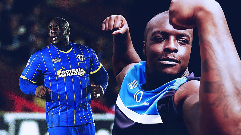 Owning up to 100kg of weight, Adebayo Akinfenwa must definitely be on this list