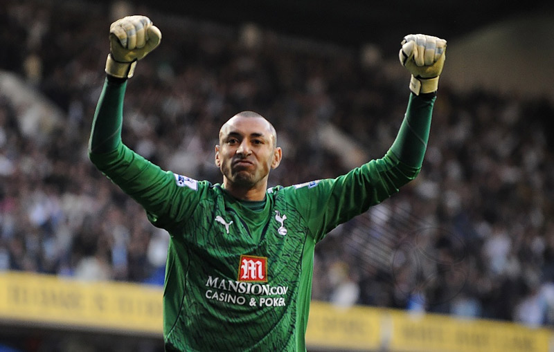 Goalkeeper Heurelho Gomes has a relatively low save percentage