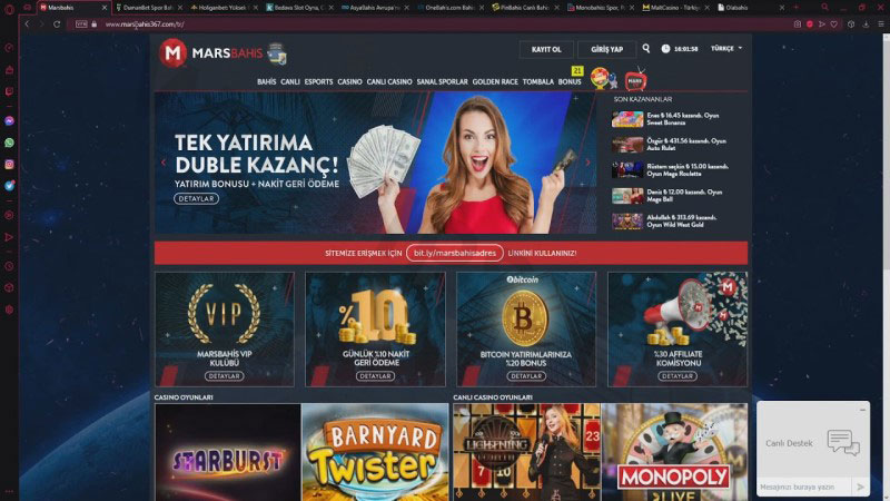 Marsbahis - Turkey betting sites have a large number of players