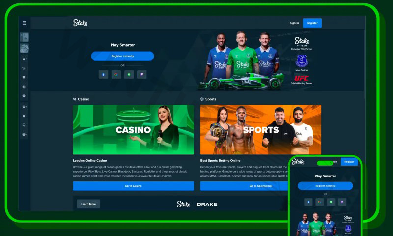 Stake - The world's leading online betting platform